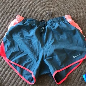 Nike running shorts